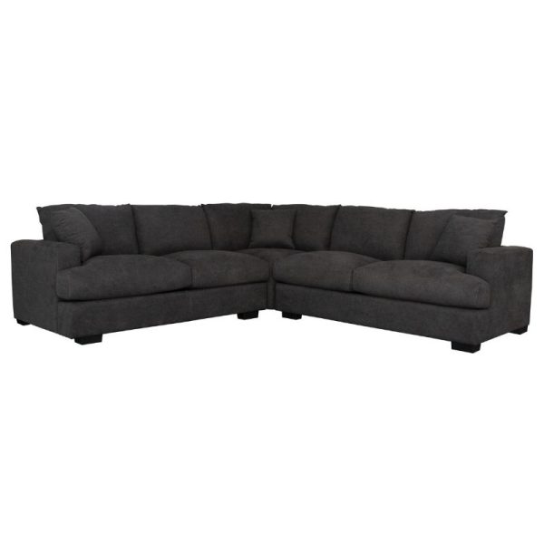 Black Best Corner Emmett Lounge in Sydney By Best Price Furniture