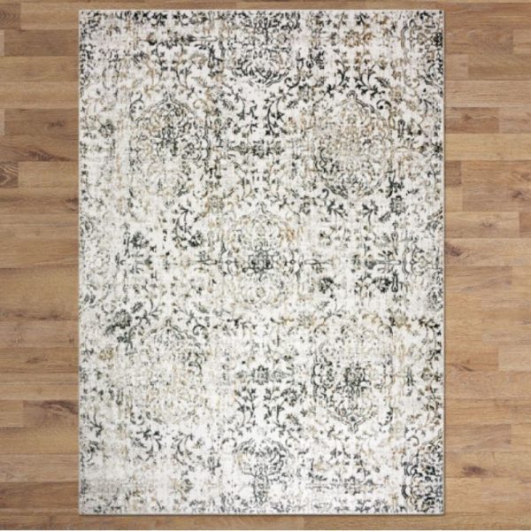 Rectangular Isabel 155 Linen Rug By Best Price Furniture