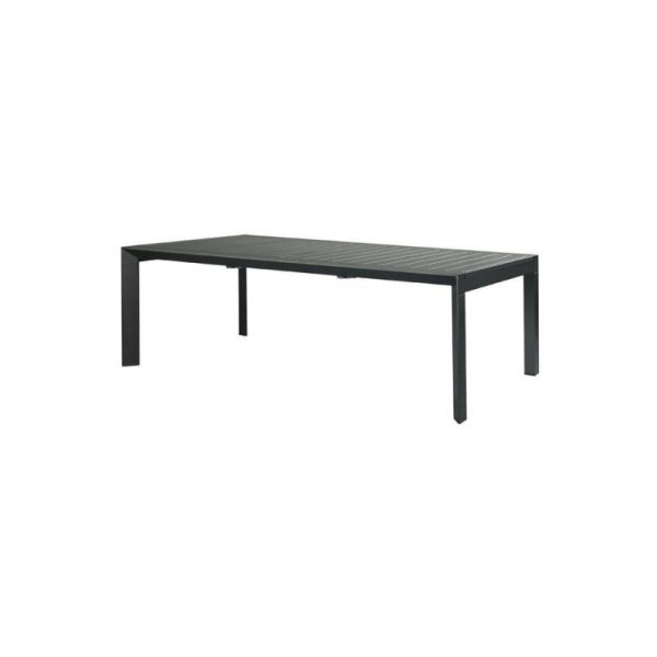 Oscar Black Outdoor Extendable Table By Best Price Furniture