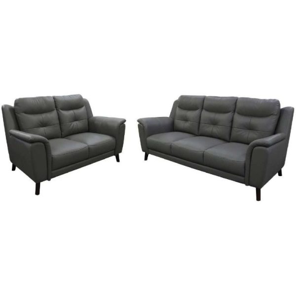 Hazel 3+2 Black Lounge By Best Price Furniture