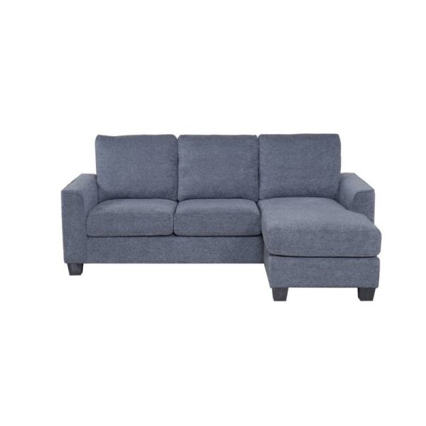 Carlen three seater with chaise lounge by best price furniture outlet