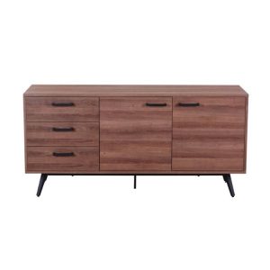 Adalia Oak Sideboard and Black Legs By Best Price Furniture