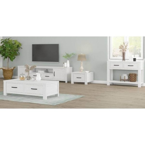 Taimo Hall Table with 2 Drawers By Best Price Furniture