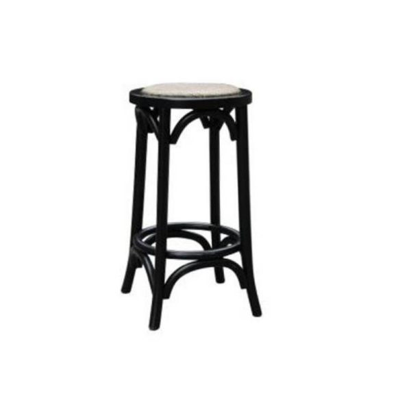 Black Rowan Kitchen Stool By Best Price Furniture