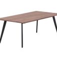 Reyes Coffee Table Oak and Black Leg By Best Price Furniture
